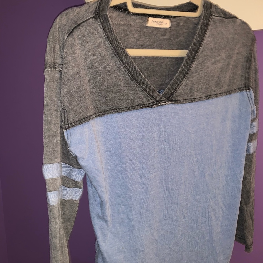 Ocean Drive Baseball Tee